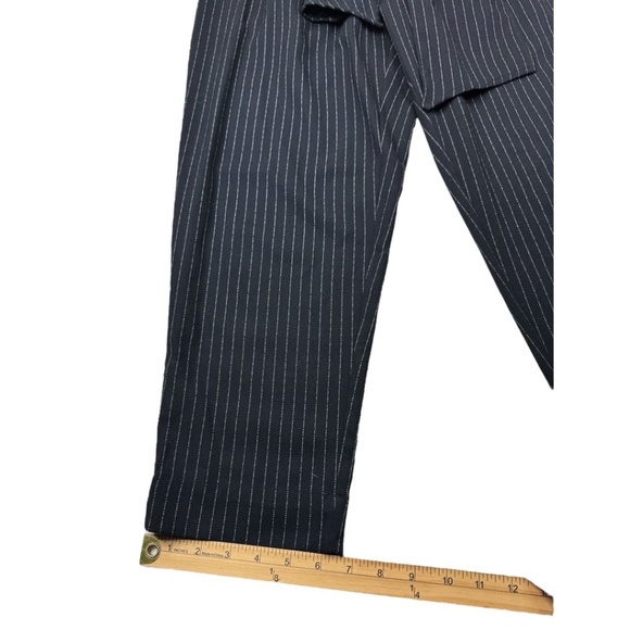 Anthropologie LANDEN Pinstripe Pants Size 6 - Picture 12 of 13